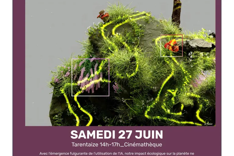 Conférence Intelligence artificielle et écologie, à la Cinémathèque de Saint-Étienne à Saint-Étienne